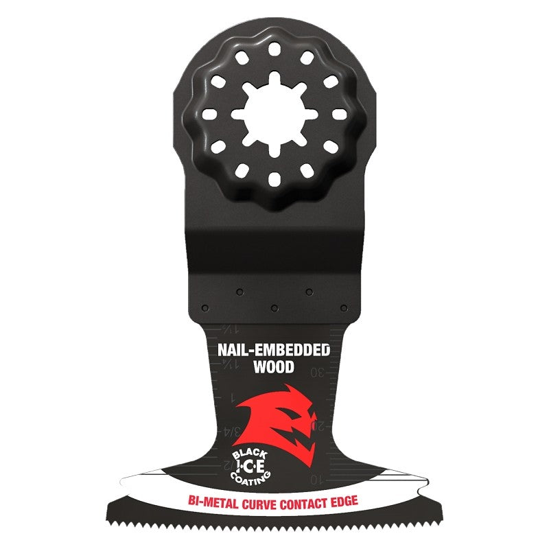 Diablo DOS250BW Oscillating Blade, 2-1/2 in, Bi-Metal, 1-1/2 in D Cutting, 1/PK