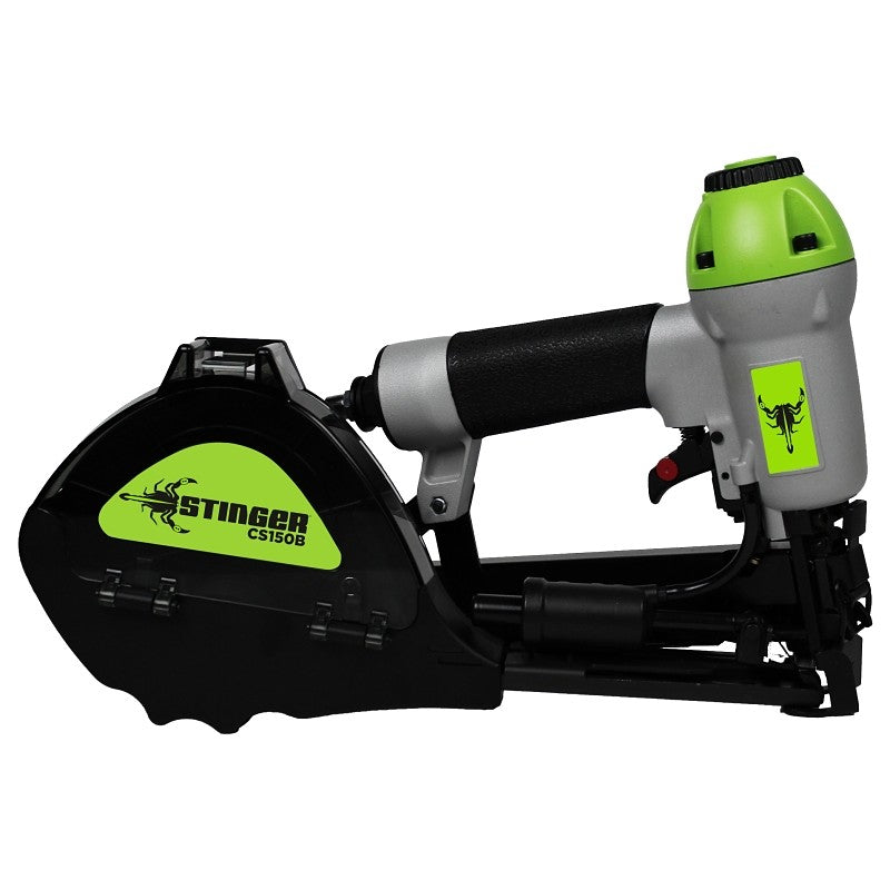 Stinger 0136012 Cap Stapler, 7/16 in W Crown, 200 Magazine