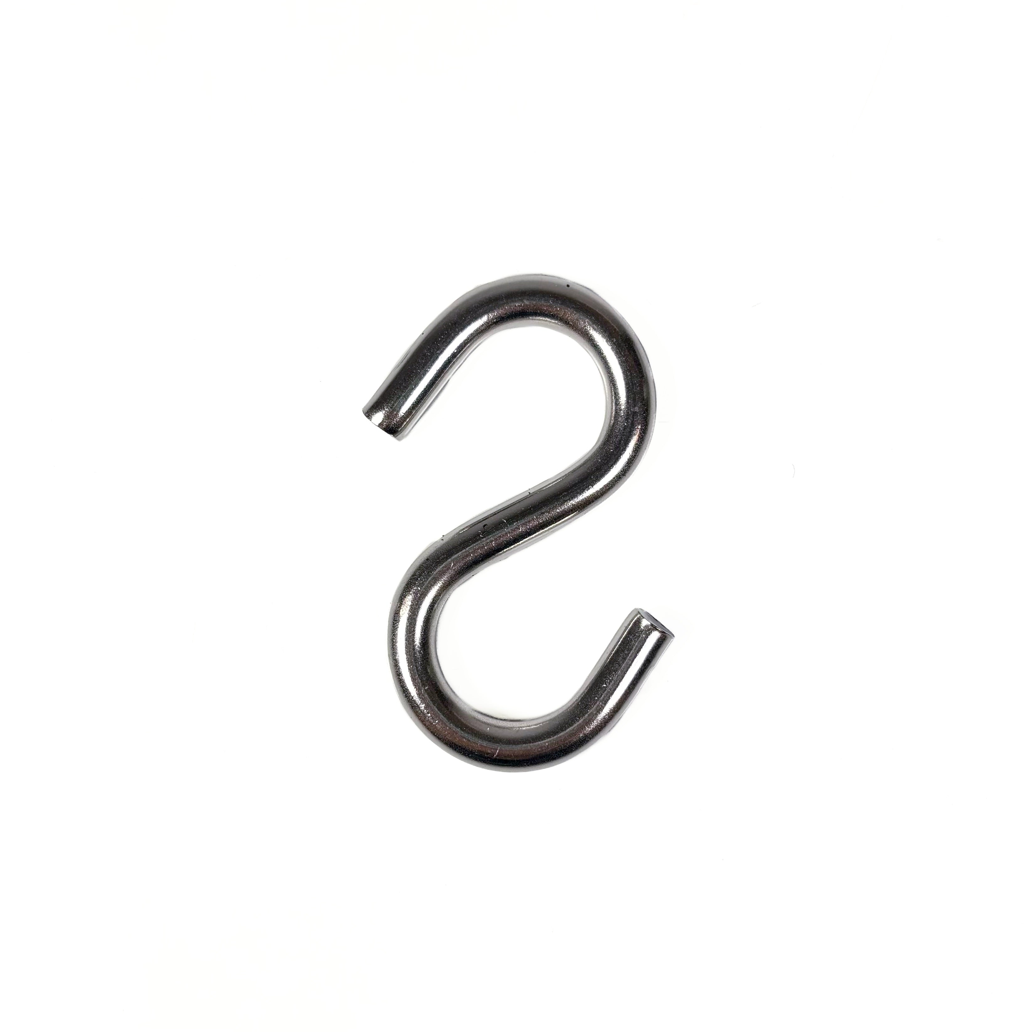 Heavy Open S Hook 3 Inch Stainless Steel
