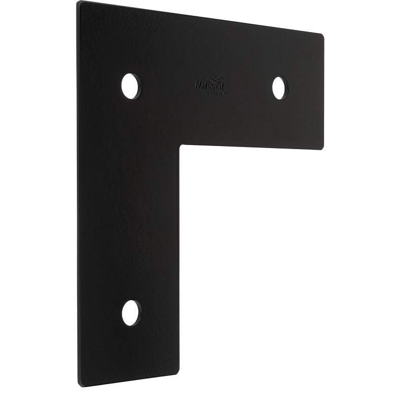 National Hardware N800-214 Wall Brace, 8-1/4 in L, 8-1/4 in W, Steel, Storm Shine Powder-Coated