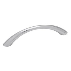 Laurey Danica Series 75126 Cabinet Pull, 109 mm L Handle, 26 mm H Handle, Polished Chrome