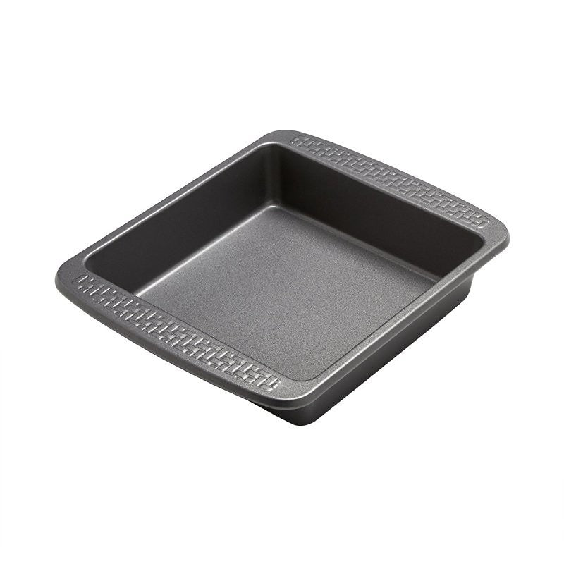 chicago metallic 5296098 Cake Pan, Square, 11.8 in OAL, Carbon Steel, Non-Stick: Non-Stick