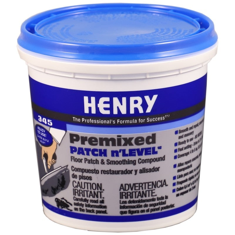Henry 12063 Patch and Smoothing Compound, Off-White, 1 qt, Pail (Pack of 6)