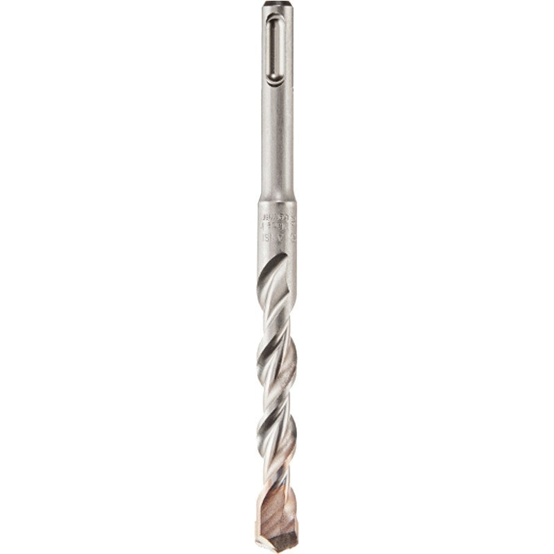 Milwaukee M/2 48-20-7454 Hammer Drill Bit, 3/8 in Dia, 12 in OAL, Spiral Flute, 4-Flute, 25/64 in Dia Shank