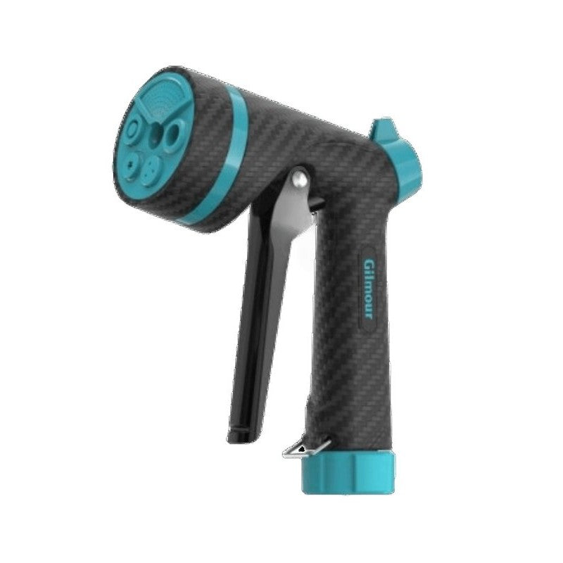 Gilmour Mfg 885102-1001 Extra Heavy-Duty Front Control Preset Nozzle, Swivel, Metal