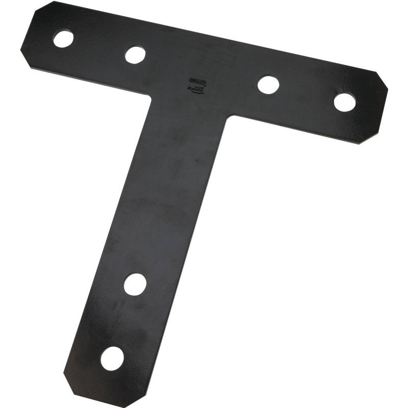 National Hardware 1161BC Series N266-471 T-Plate, 6 in L, 1-1/2 in W, 0.07 in Thick, Steel, Powder-Coated