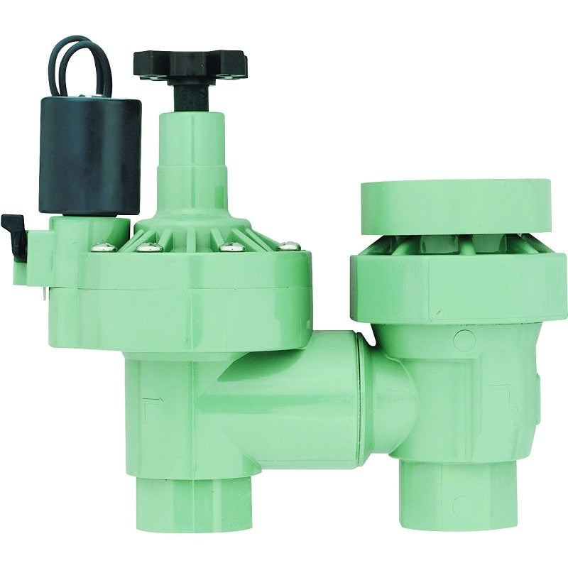 Orbit 57624 Anti-Siphon Valve, 1 in, FNPT, 10 to 125 psi Pressure, 5 to 40 gpm, 24 V, Plastic Body