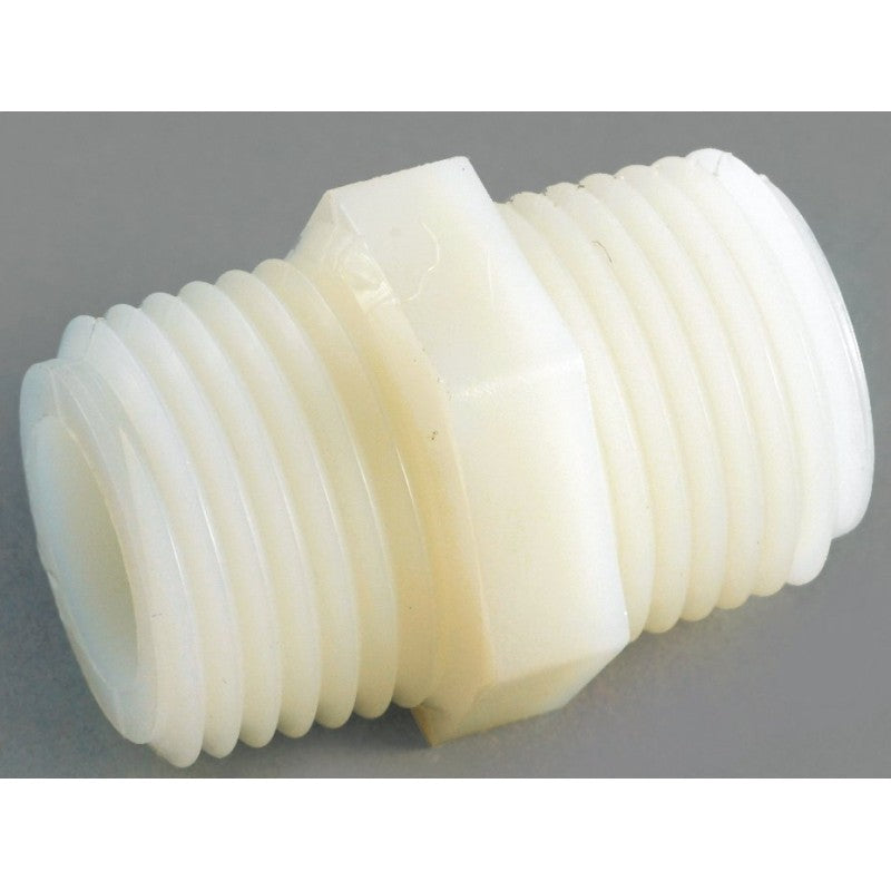 Anderson Metals 53622-08 Pipe Nipple, 1/2 in, MPT, 150 psi Pressure
