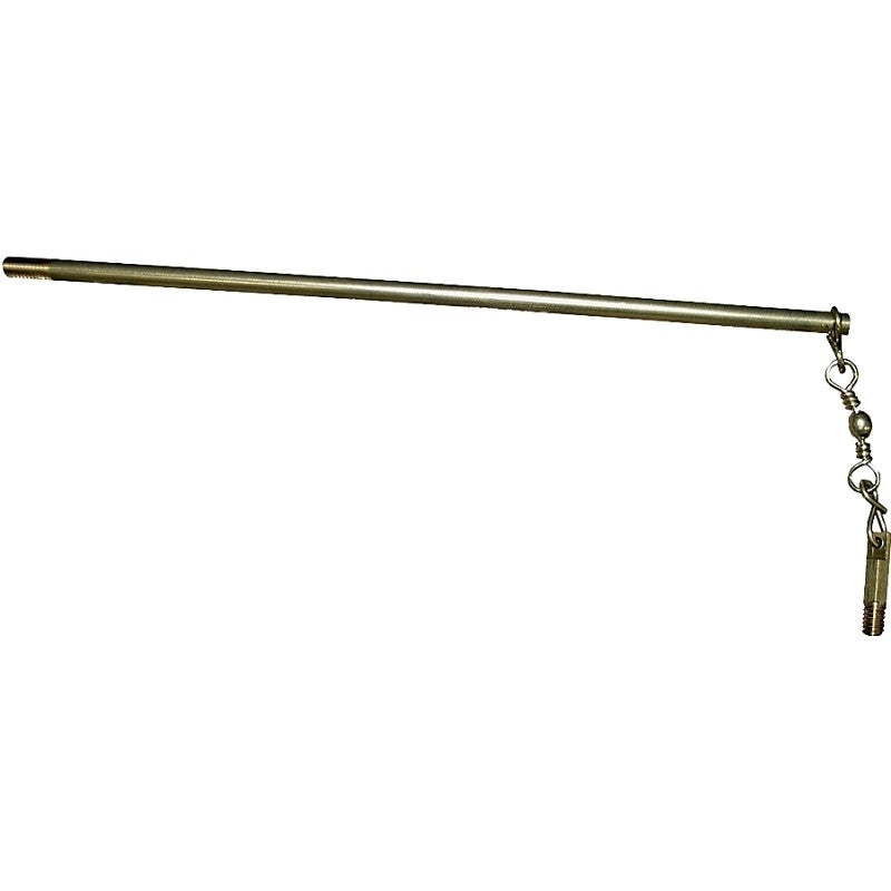 Watts N1-NA Nuzzle Assembly, Flippen, Specifications: 1/4-20 TPI Thread, 4 oz Weight, 10 in L Rod, Brass