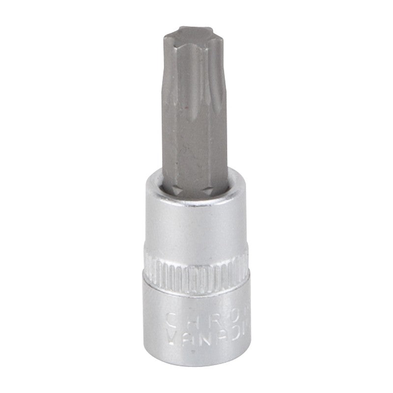 Vulcan 55050031SD Star Bit Socket, T40 Tip, Chrome