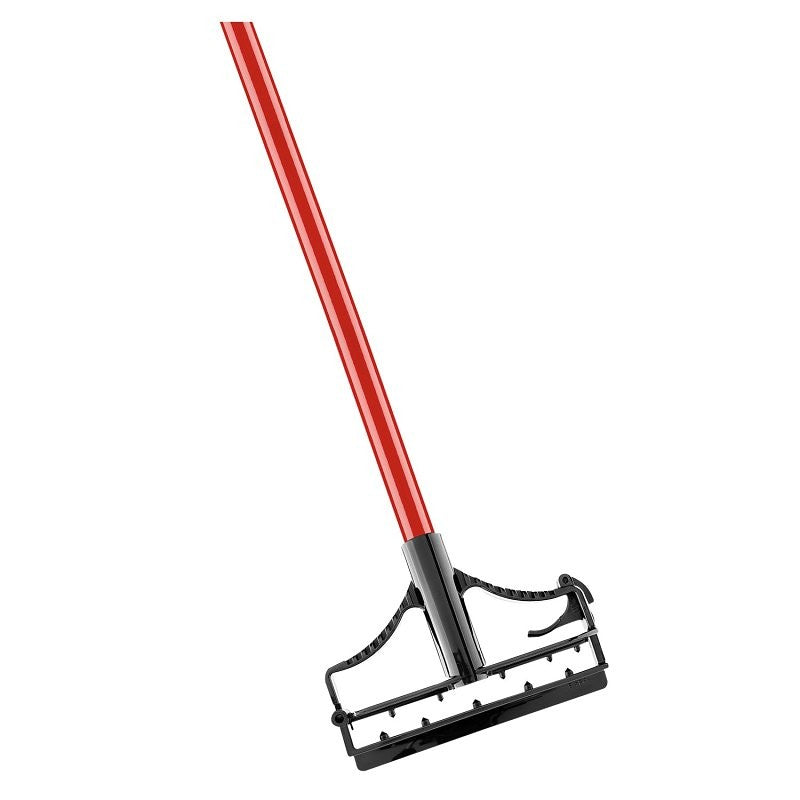 Libman 982 Resin Mop Frame and Handle, 1 in Dia, 64 in L, Steel, Red