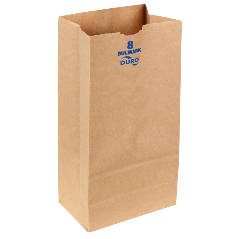 Duro Bag 71008 Series Heavy-Duty SOS Bag, 4-1/8 in W, 6-1/8 in L, Virgin Paper, Kraft