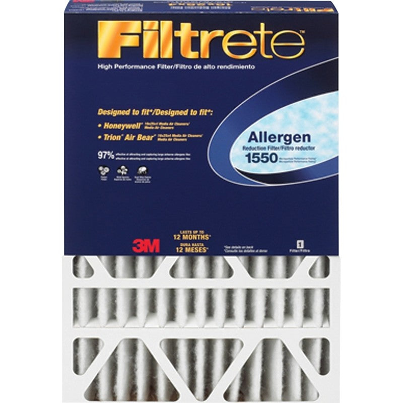Filtrete DP03DC-4 Air Filter, 25 in L, 20 in W, Cardboard Frame (Pack of 4)
