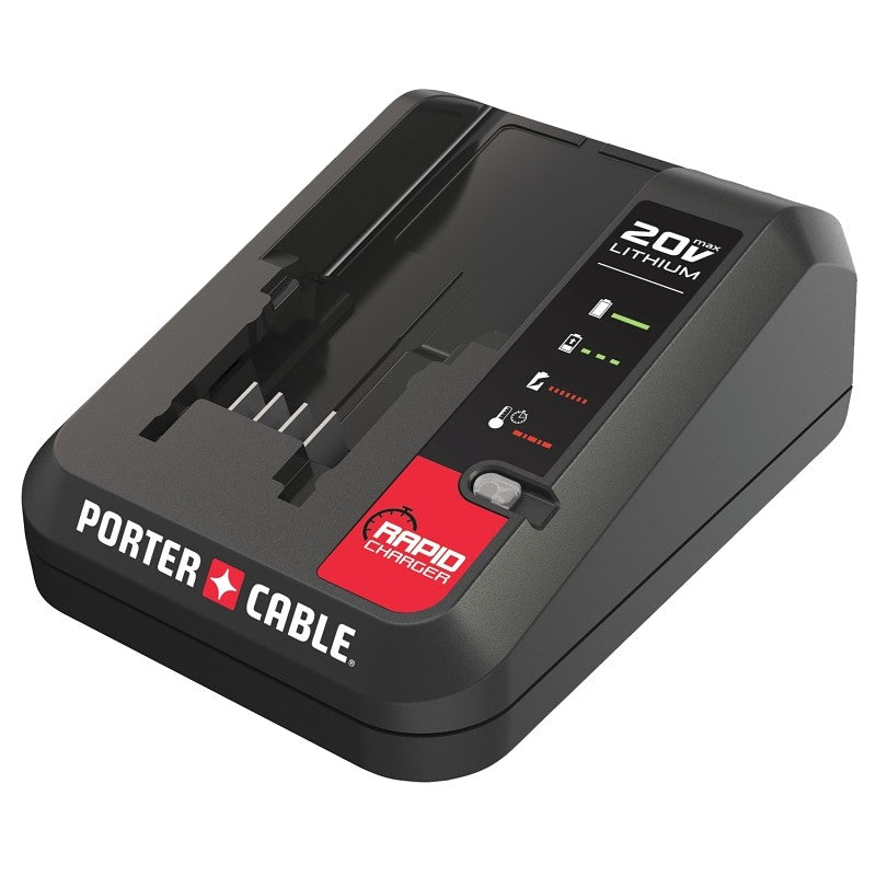 Porter-Cable PCC692L Battery Charger, 120 VAC Input, 20 V Output, 2 Ah, 0.67 hr Charge, Battery Included: No
