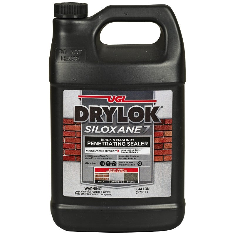 Drylok 23613 Brick and Masonry Sealer, Milky White, Liquid, 1 gal (Pack of 2)