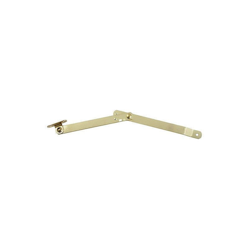 National Hardware N208-629 Folding Support, Steel, Brass, 9 in L, 1/PK