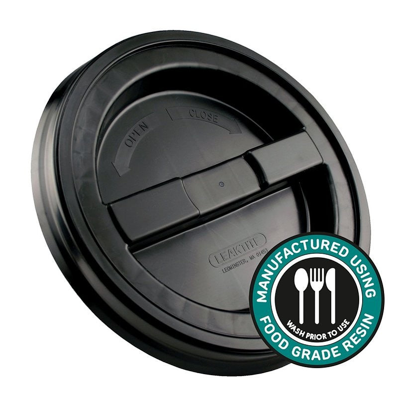 Leaktite LD5GRLBK006 Screw-Top Lid