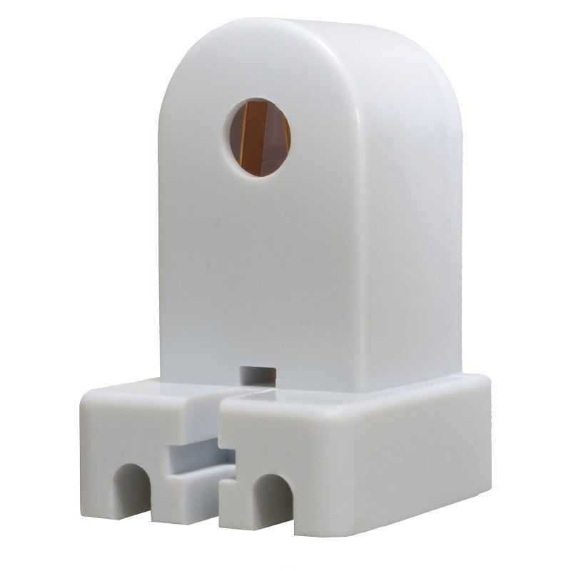 Eaton Wiring Devices 2503W-BOX Lamp Holder, Stationary, 1.45 in W x 2.33 in H Dimensions, 600 VAC, 660 W, White (Pack of 10)