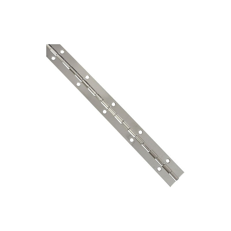 National Hardware V570 Series N265-371 Hinge, Nickel, Surface Mount, Continuous Hinge