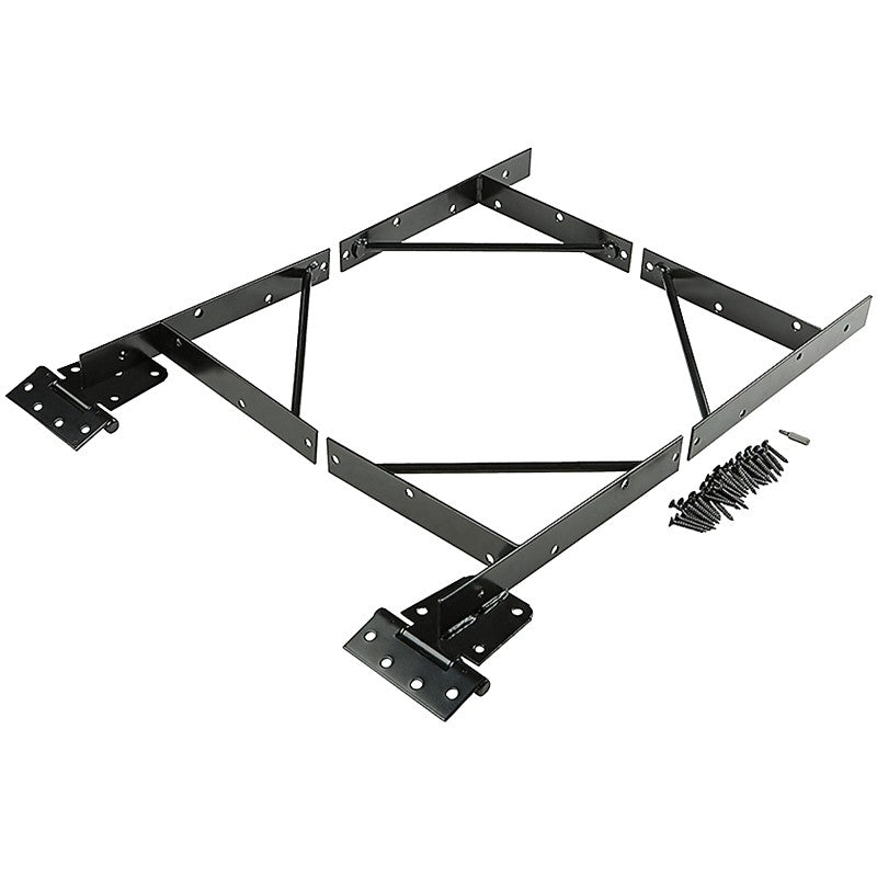 National Hardware N109-060 Anti-Sag Gate Kit, Black