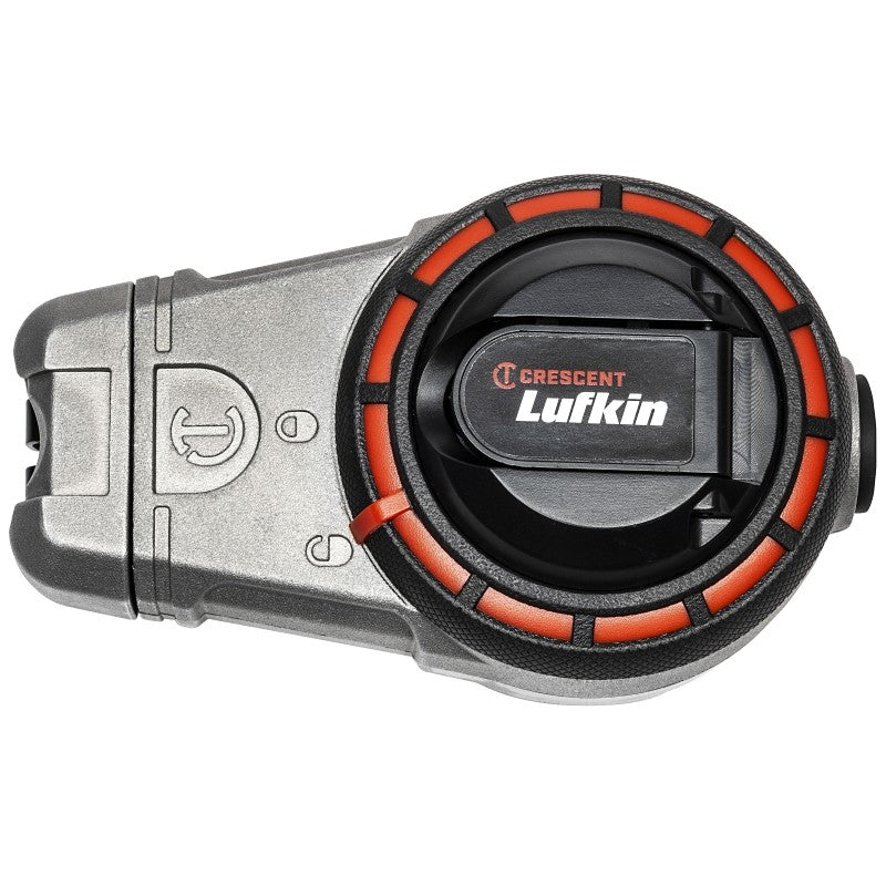 Crescent Lufkin CLA100B Professional Chalk Reel, 3 oz Chalk Capacity, 100 ft L Line, Gear Rewind, 6:1 Gear Ratio, Blue