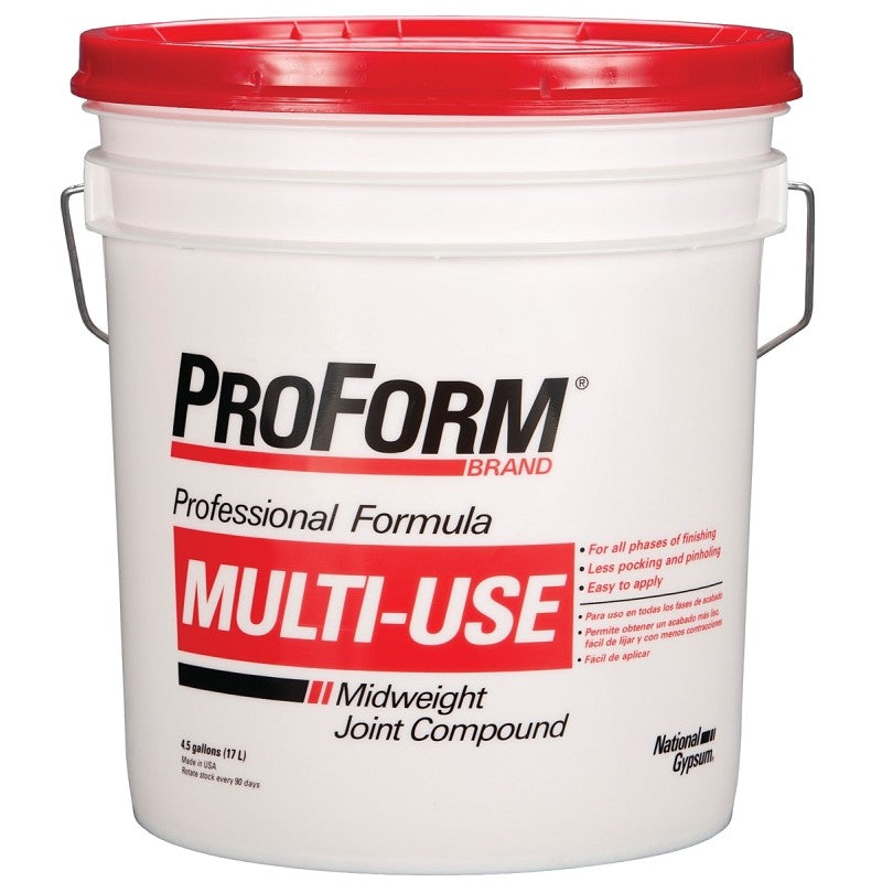 Proform JT0043/50002466 Multi-Use Joint Compound, Paste, Gray, 4.5 gal