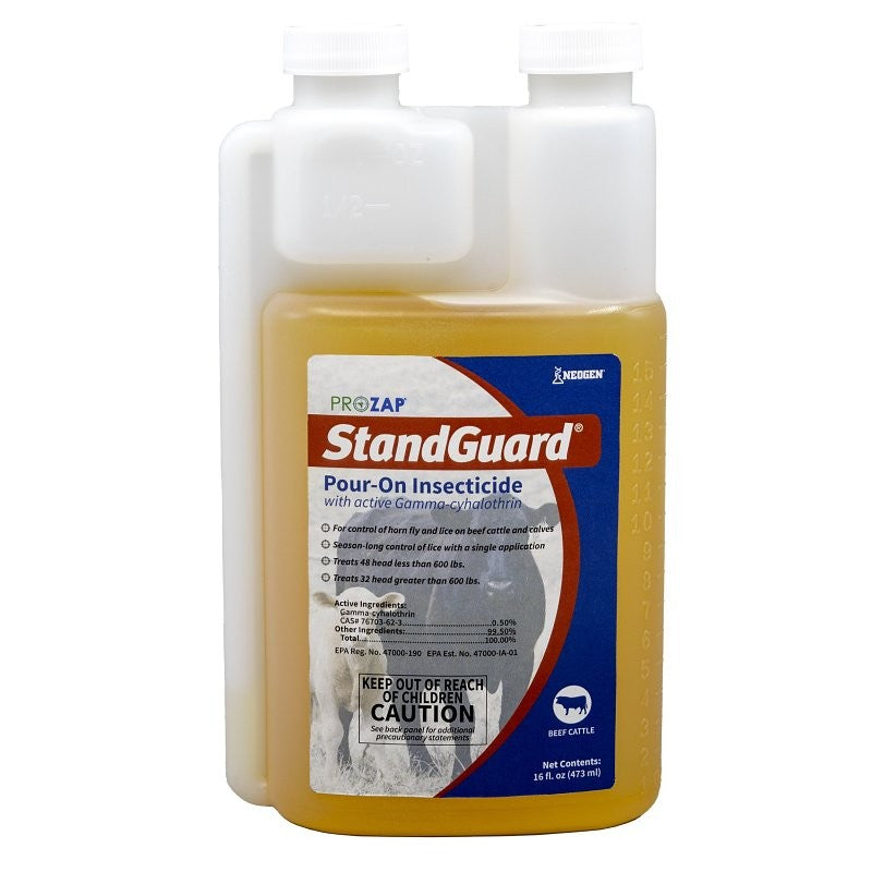 Prozap StandGuard 1907850 Insecticide, Liquid, Yellow, Mild, 473 mL Bottle