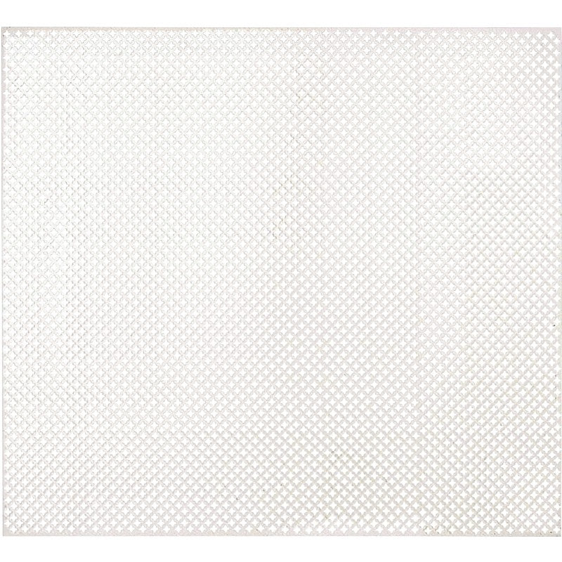 M-D 57166 Decorative Metal Sheet, 36 in W, 36 in L, Cloverleaf Tread, Aluminum, Mill (Pack of 3)