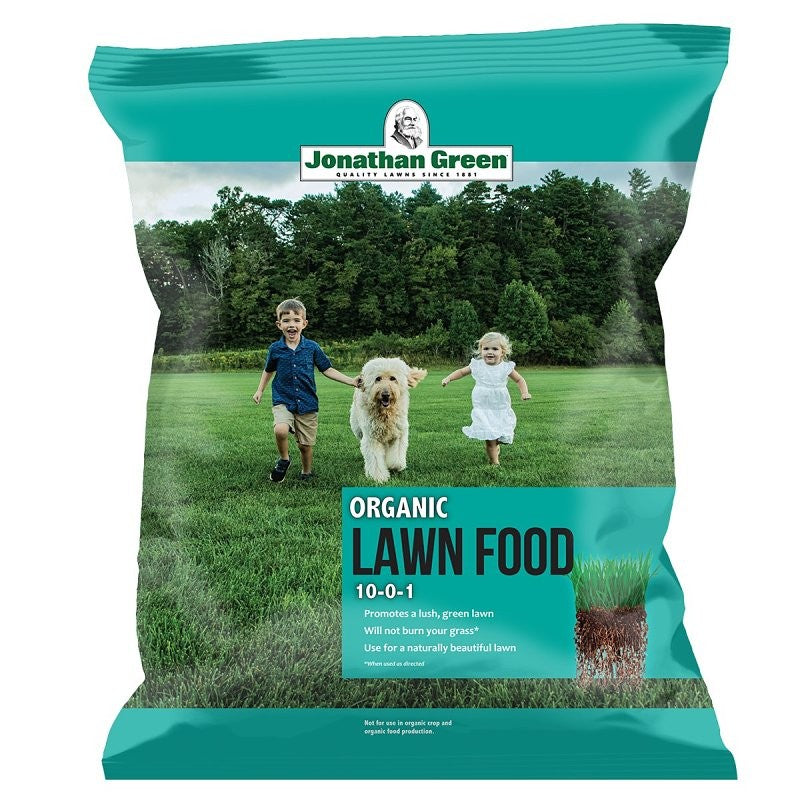 Jonathan Green 10250 Organic Lawn Food, 15.5 lb, 10-0-1 N-P-K Ratio