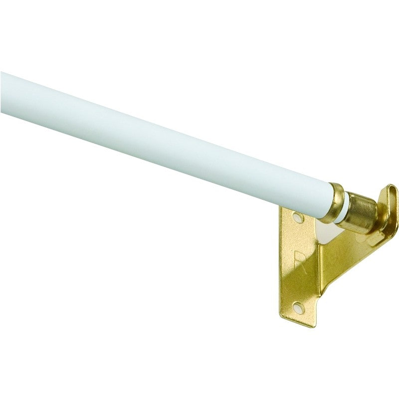 Kenney KN391/1 Sash Rod, 7/16 in Dia, 28 to 48 in L, White