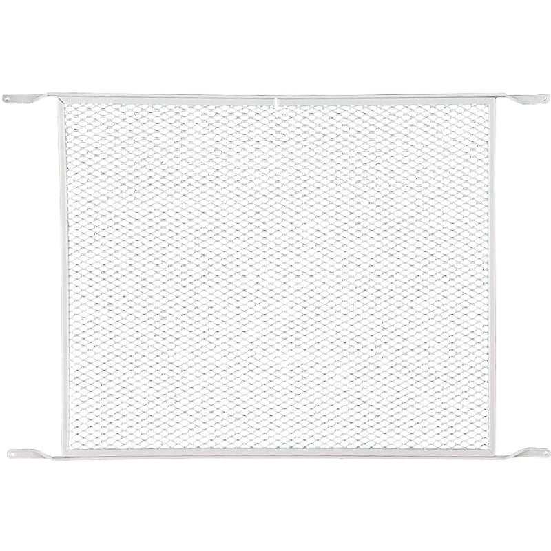 M-D 33308 Door Grill, 20.38 in W, 30-1/4 in H, Aluminum