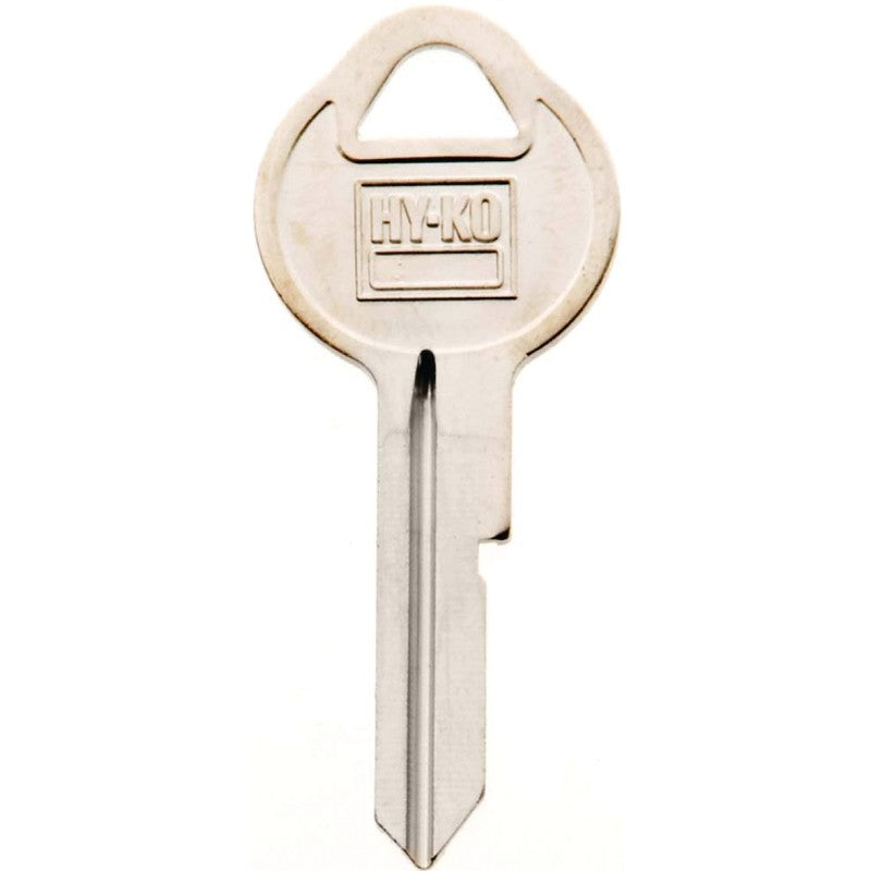 Hy-Ko 11010B11 Key Blank, Brass, Nickel, B11 Key Number (Pack of 10)