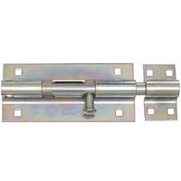 Extra Heavy Padlockable Barrel Bolt 8 Inch Zinc Plated Steel