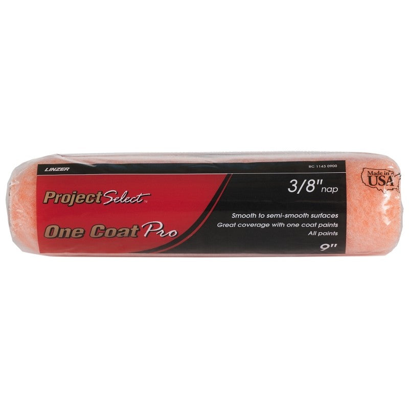 Linzer RC1143 Roller Cover, 9 in L, Polyester Cover, 12/PK (Pack of 12)