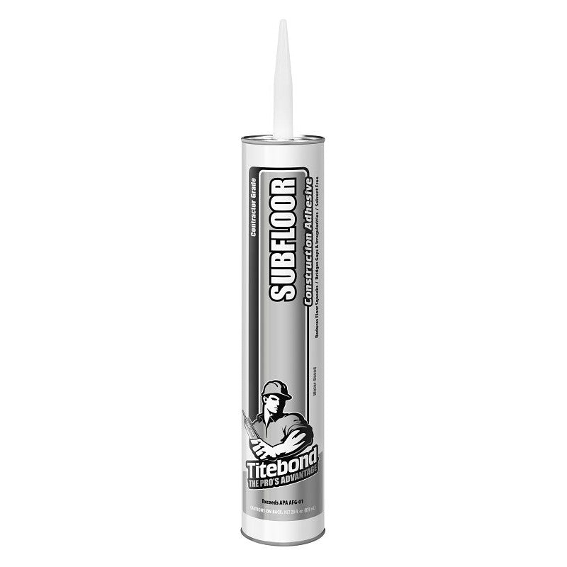 Titebond 7282 Subfloor Adhesive, Off-White, 28 oz Cartridge
