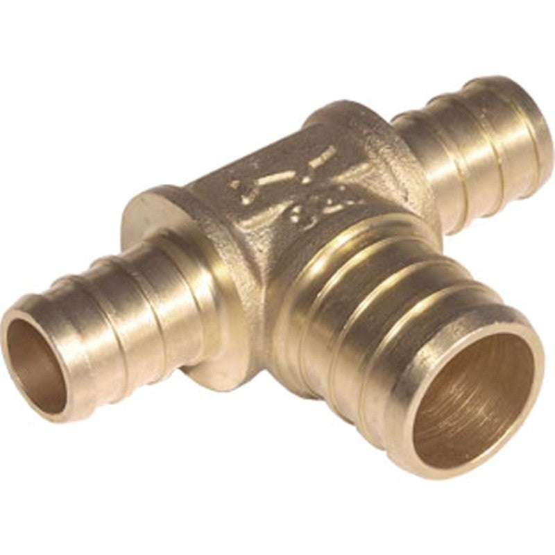 SharkBite UC408LFA Bullnose Pipe Tee, 1/2 x 3/4 in, 200 psi Pressure