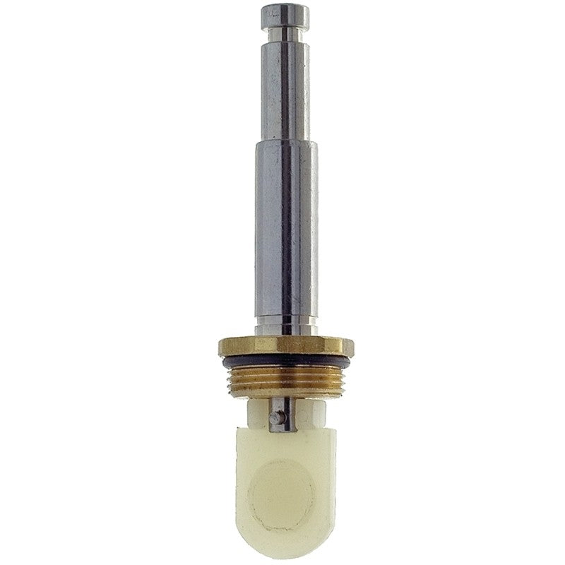 Danco 80971 Pushbutton Diverter Stem, Brass/Plastic, Chrome Plated, 3-3/4 in L
