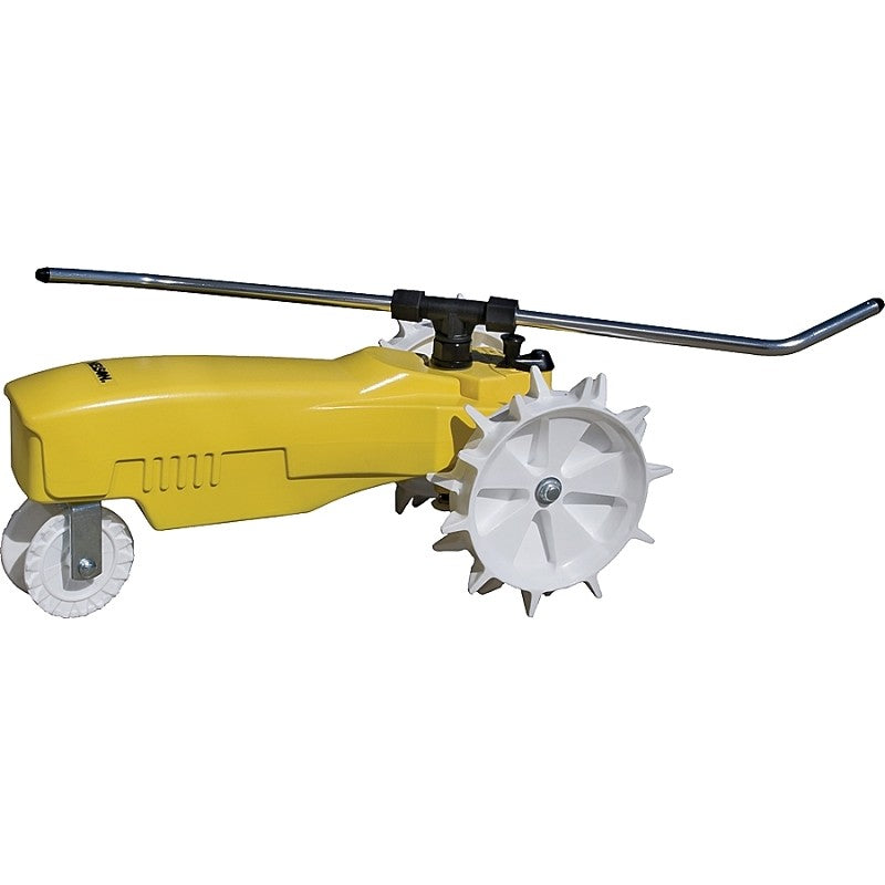 Gilmour Mfg 818653-1011/1003 Traveling Sprinkler, 15 to 55 ft, Aluminum/Iron
