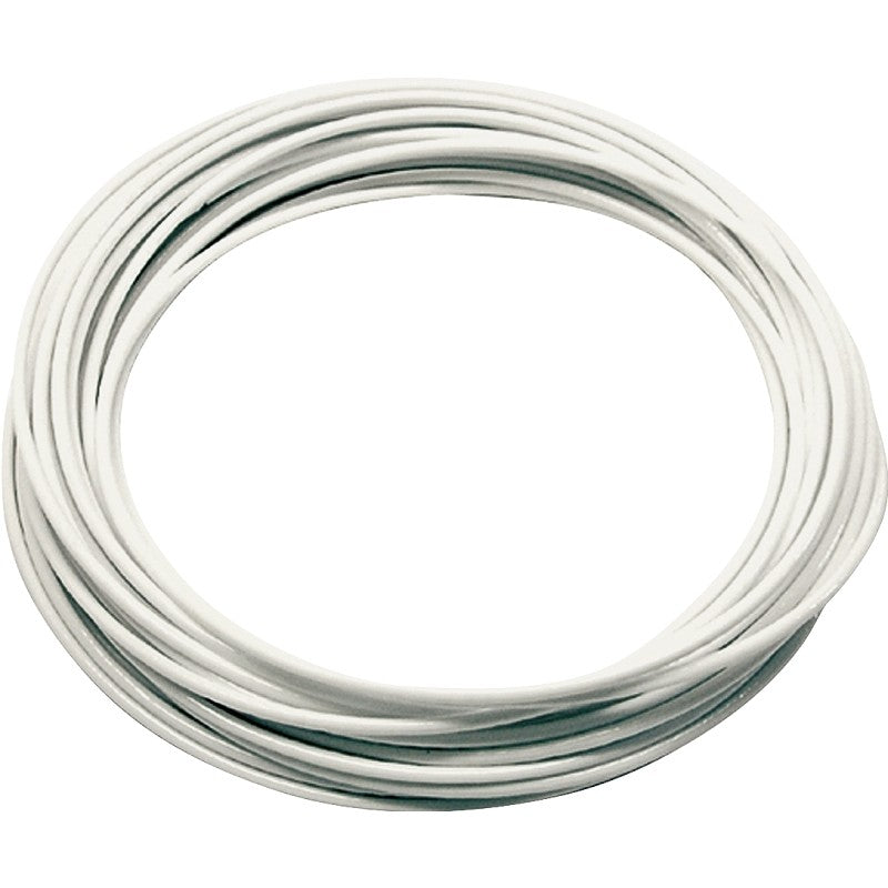 Hillman 50145 Clothesline, #5, 50 ft L, White (Pack of 8)
