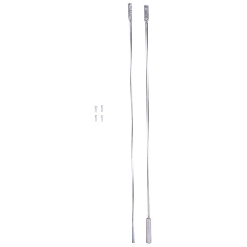 ProSource LR-106-PS Door Brace, 3/8 in W, Steel, Zinc