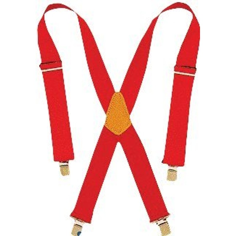 CLC Tool Works Series 110RED Work Suspender, Nylon, Red
