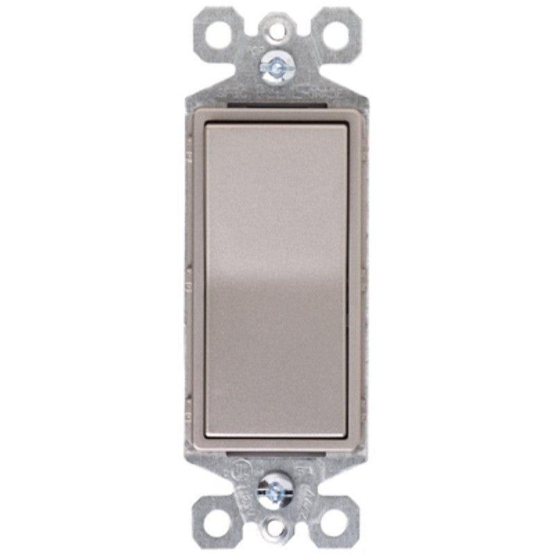 Legrand radiant Series TM870NICC10 Paddle Switch, 15 A, 120/277 VAC, Push Wire, Side Wire Terminal