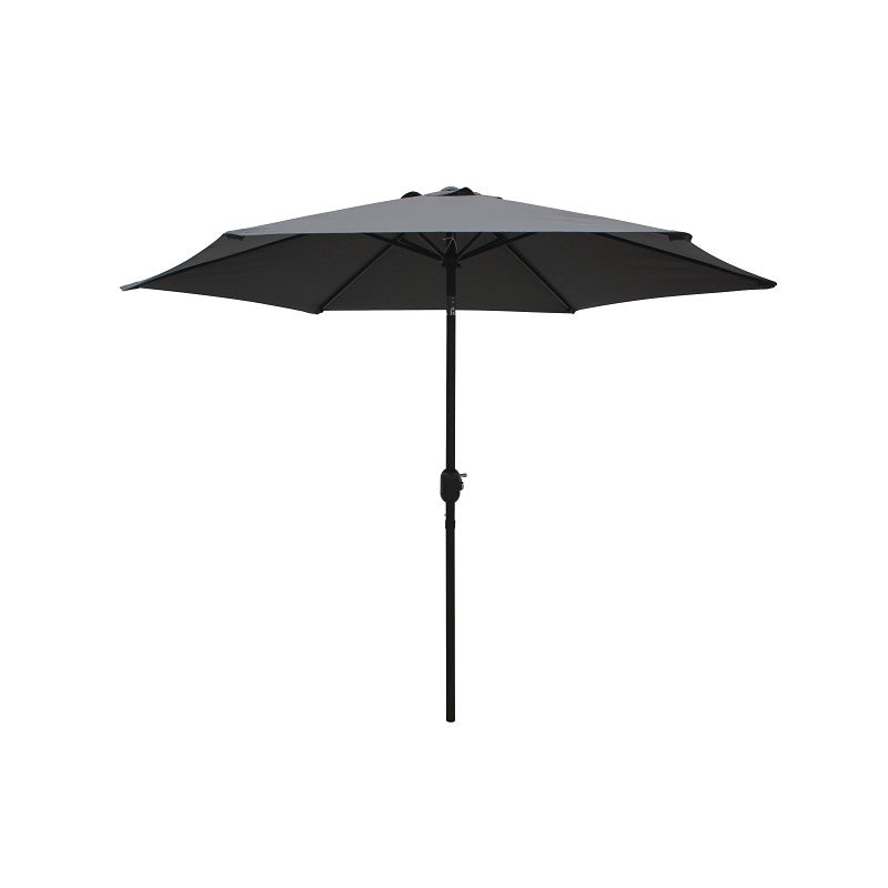 Seasonal Trends 59655 Tilt/Crank Market Umbrella, 94.4 in H, 106.3 in W Canopy, 106.3 in L Canopy, Hexagonal Canopy