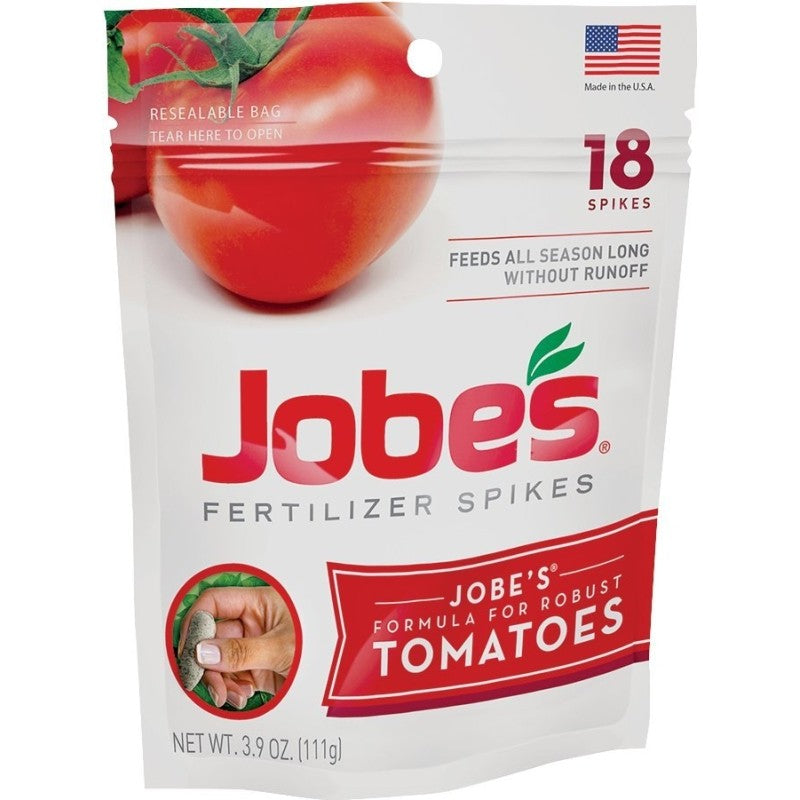 Jobes 06005 Fertilizer Spike Blister Pack, Spike, Gray/Light Brown, Slight Ammonia Blister Pack