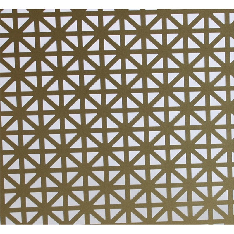 M-D 57141 Decorative Metal Sheet, 36 in W, 24 in L, Union Jack Tread, Aluminum, Albras (Pack of 3)