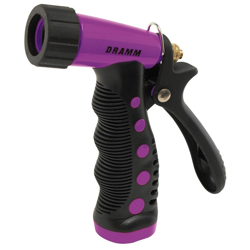 Dramm 60-12726 Heavy-Duty Variable Spray Pistol Nozzle, Metal, Berry