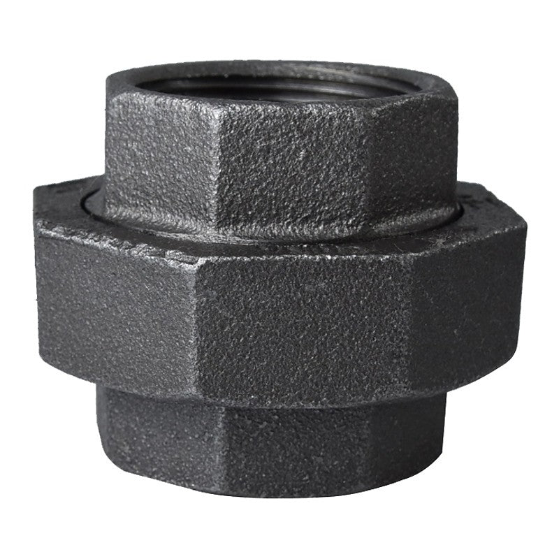 ProSource 34B-1-1/2B Pipe Union, 1-1/2 in, Threaded, Malleable Iron, 40 Schedule, 300 PSI Pressure