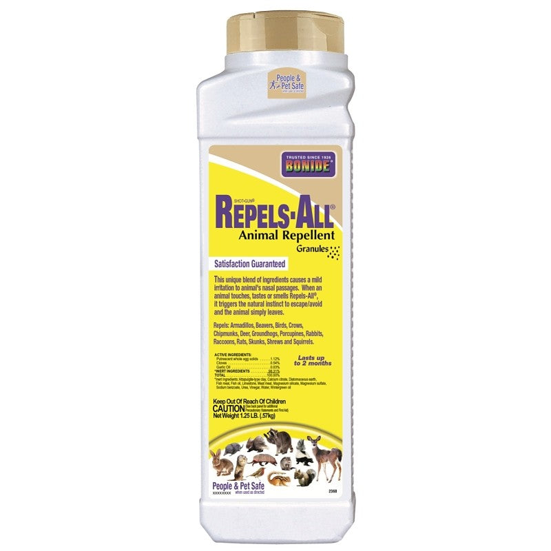 Bonide Repels All 2360 Animal Repellent, 1041 sq-ft Coverage