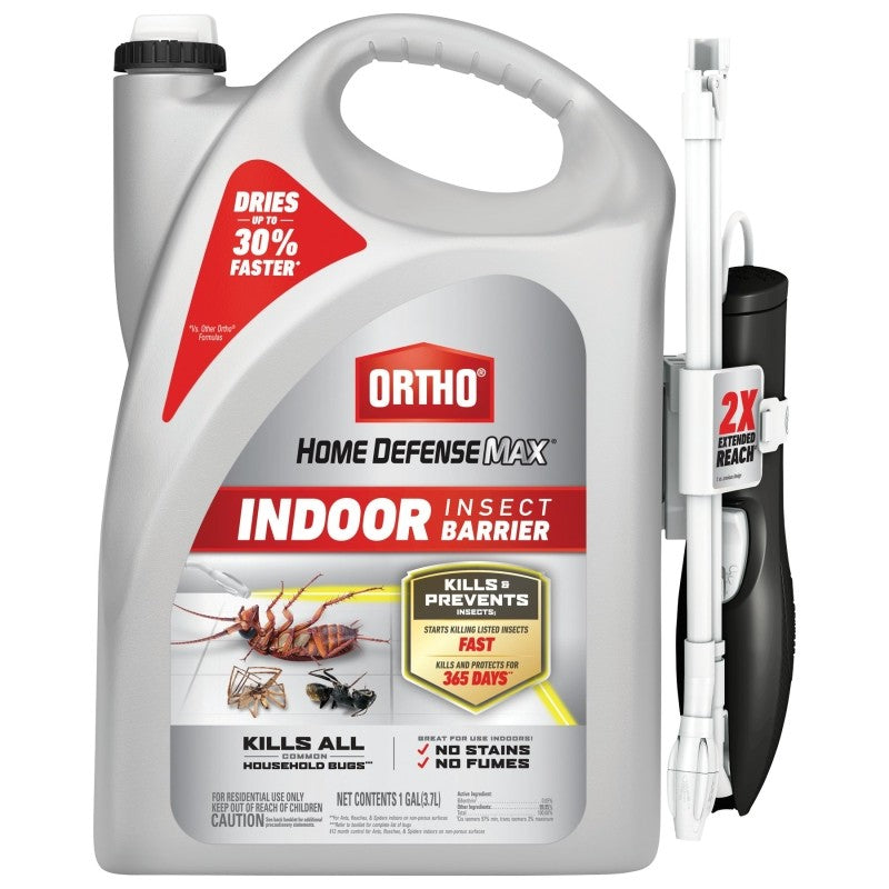 Ortho 4600810 Insect Barrier, Liquid, Spray Application, Around Doors, Bathrooms, Basements, Kitchens, Windows, Indoor