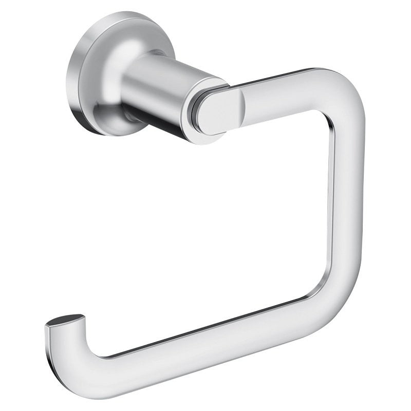 Moen Zyla Series Y1686CH Towel Ring, Zinc, Chrome, Wall